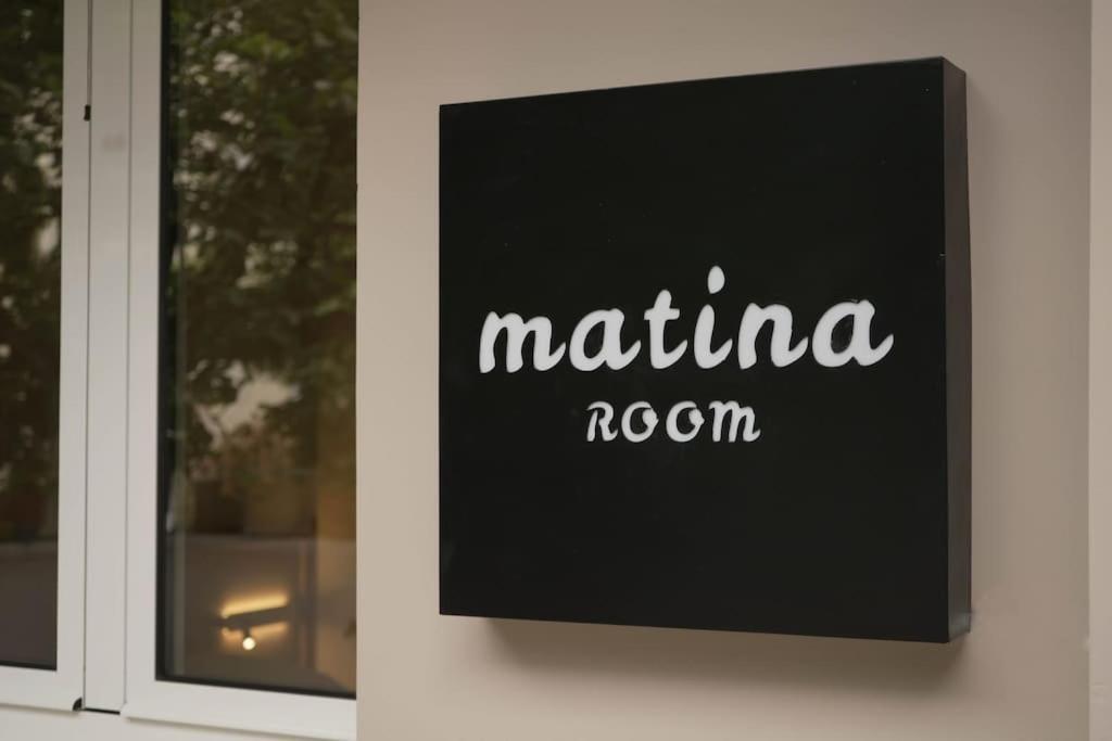 Matina Room Chrissi Akti Chania Exterior foto